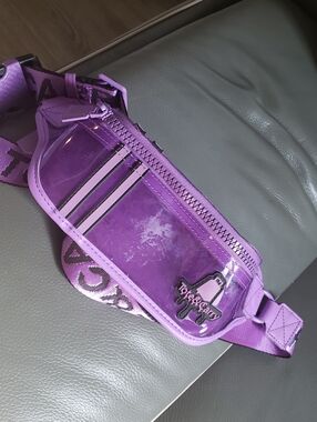 TOTE&CARRY Purple Clear Belt Bag